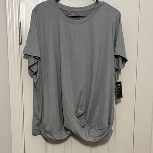 Ideology Gray Short Sleeve Women’s Tee